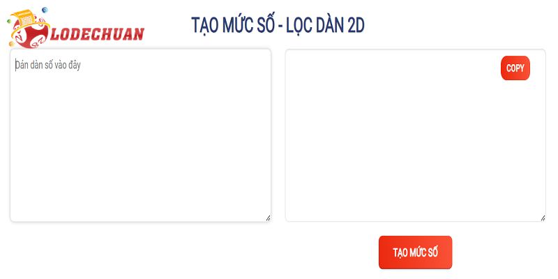 Tạo dàn đề 2d cực chuẩn xác